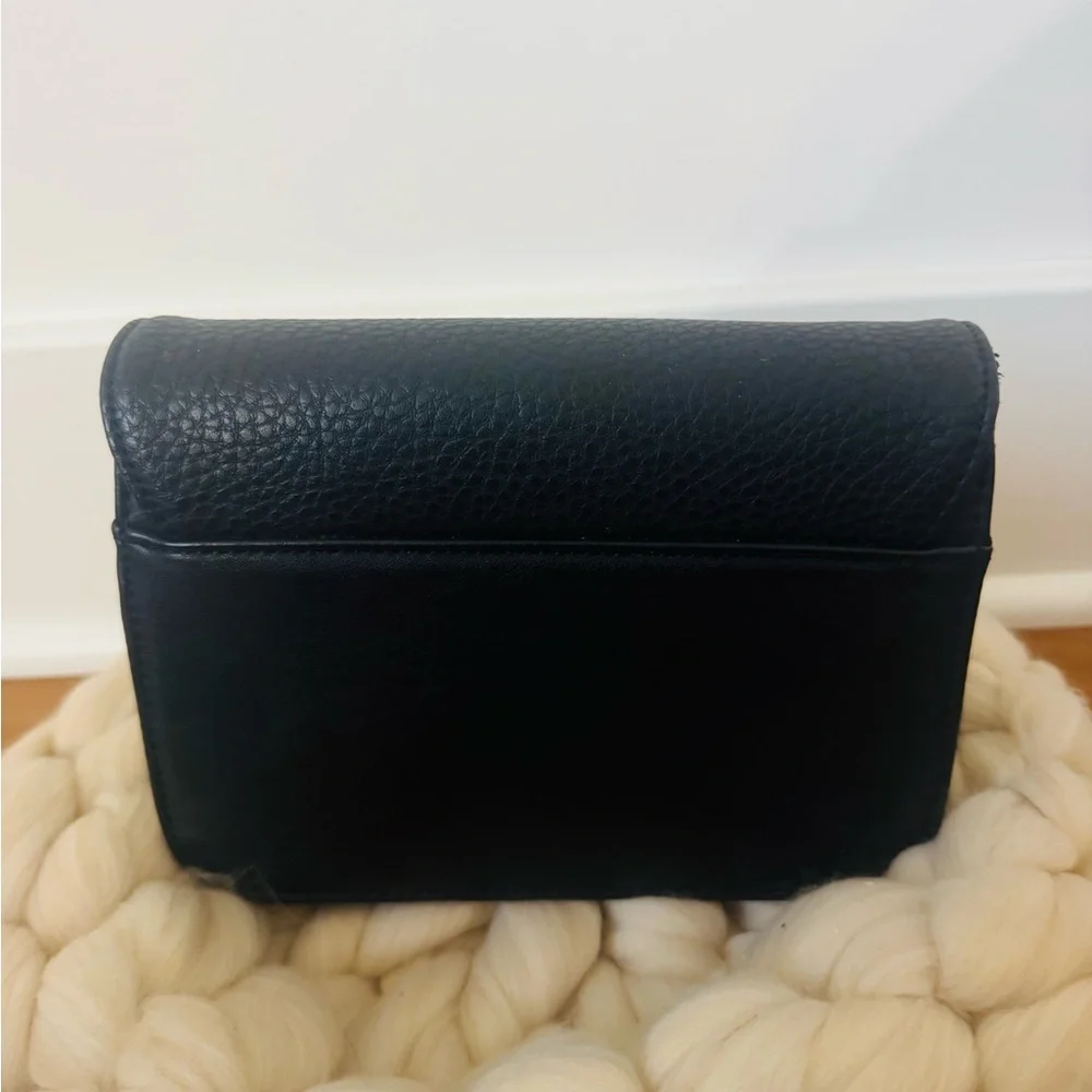 Inc Chic Black Bag with chain strap